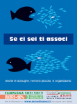 Federcongressi Poster Se ci sei ti associ-Pesci