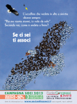 Federcongressi Poster Se ci sei ti associ-Uccelli